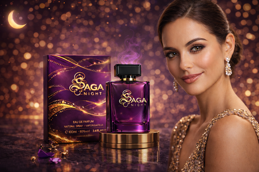 SAGA Night Eau de Parfume Luxury Long Lasting Fragrance