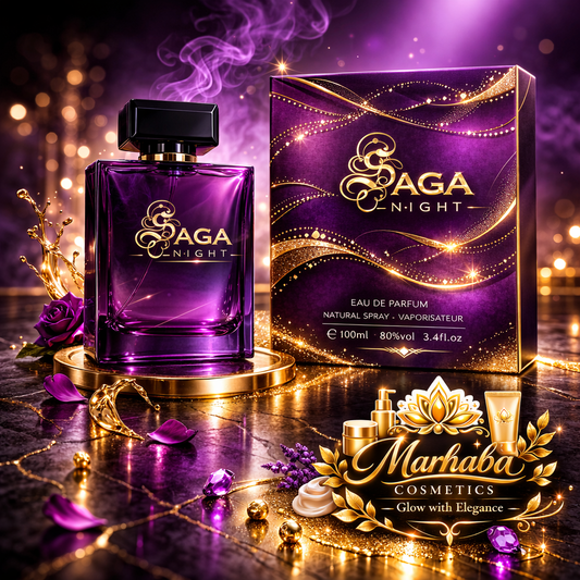 SAGA Night Eau de Parfume Luxury Long Lasting Fragrance